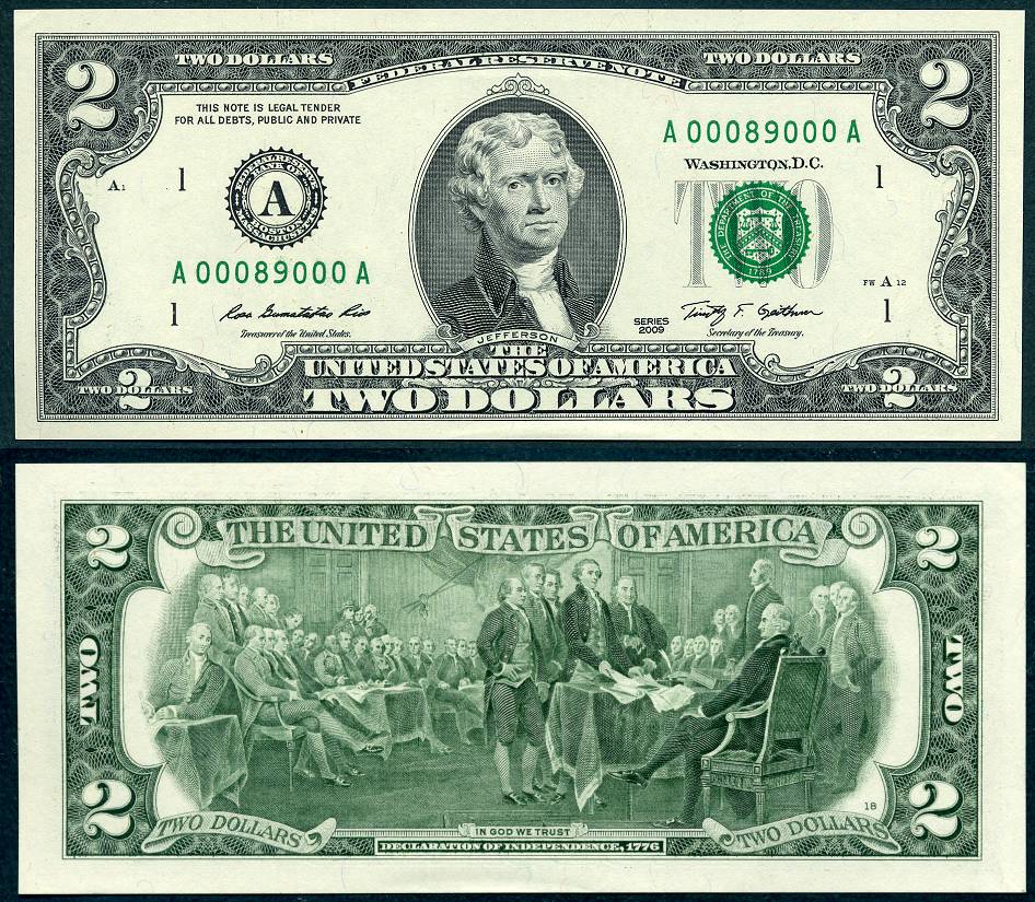 Với tiền 2 đôla 2013, bạn sẽ có cơ hội sở hữu một món đồng tiền đầy ý nghĩa, bởi đây là tiền in hình chân dung Tổng Thống Thomas Jefferson. Năm phát hành 2013 còn đại diện cho một kỷ nguyên mới và tiềm năng phát triển vô tận.