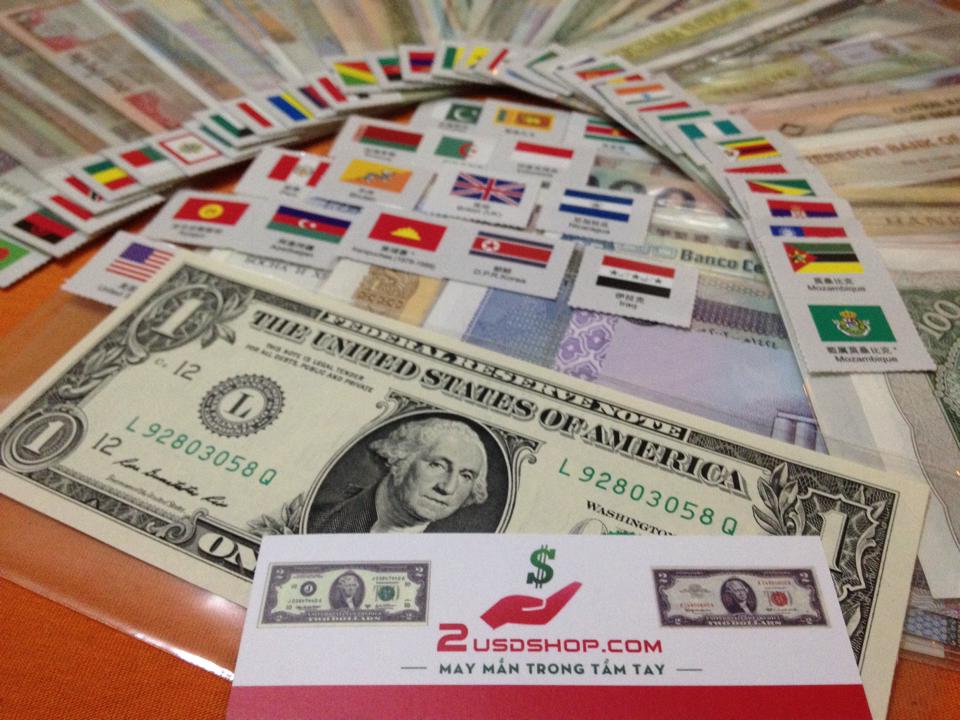 Bộ 100 tờ tiền giấy quốc tế